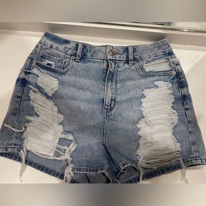 American eagle jean shorts